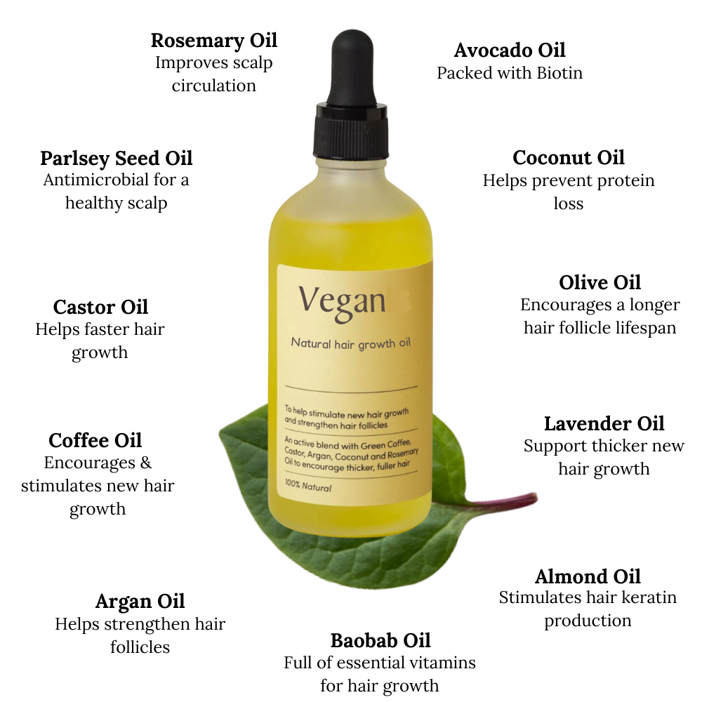 HERBANA™ - Vegan Hair Growth Oil (60% OFF TODAY ONLY)