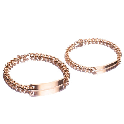 Engraved Bracelet Set