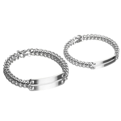 Engraved Bracelet Set